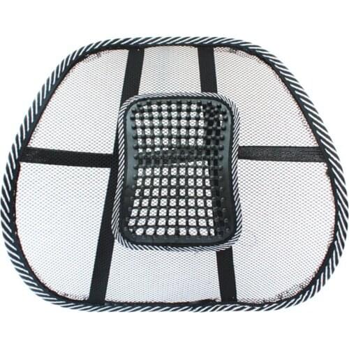 Chair Massage Back Lumbar Support Mesh Ventilate Cushion Pad Car Office Seat Great relax massage for seat in the car office home