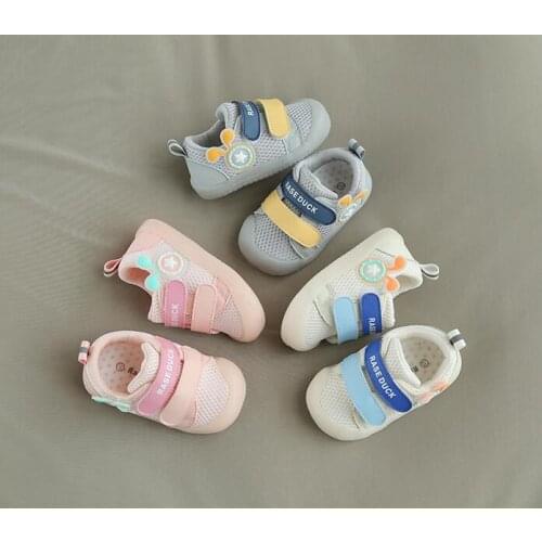 Baby Girls Boys Casual Shoes Infant Toddler Shoes Non-slip Soft Bottom Comfortable Student Shoes Children Kids Mesh Sneakers 021