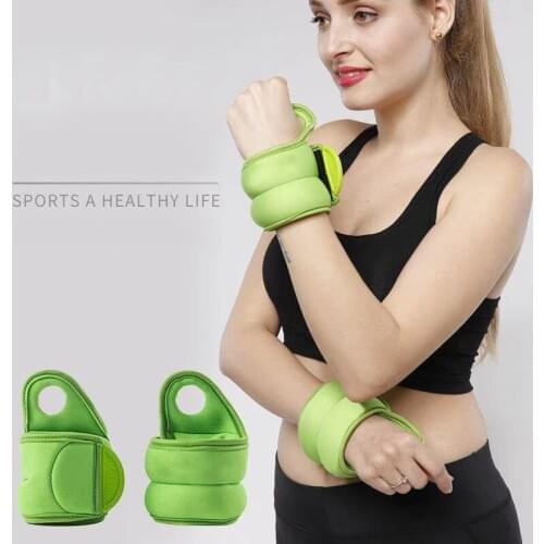 2 pieces*1.5kg Wrist thumb sandbag Invisible Weight-bearing sandbag Rehabilitation Training sand bag