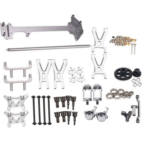Upgrade Metal Parts Kit For Wltoys K929 A959 A969 A979 A959B A979B 1/18 Rc Car Parts