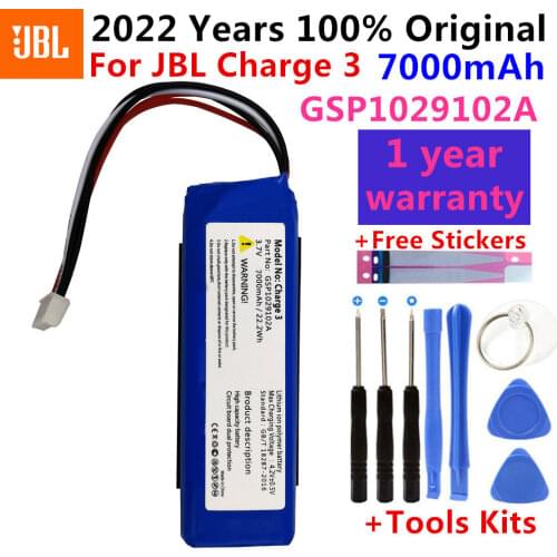 Original New GSP1029102A For JBL Charge 3 CS-JML330SL 6000mAh Replacement Loudspeaker Speaker Battery Batteria batteries Akku