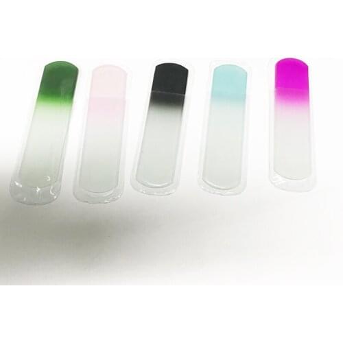 5.3 inch BEST FOOT FILE SPA BAR SLAB CRYSTAL GLASS PEDICURE FEET FILE FF014