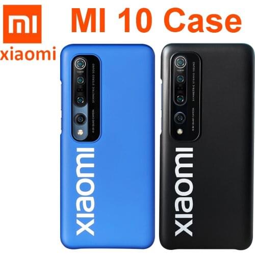 Xiaomi Mi 10 case 100% Original shockproof back cover xiomi Mi10 Pro coque fundas capa cases Ultra Slim PC smooth MI 10 / 10PRO