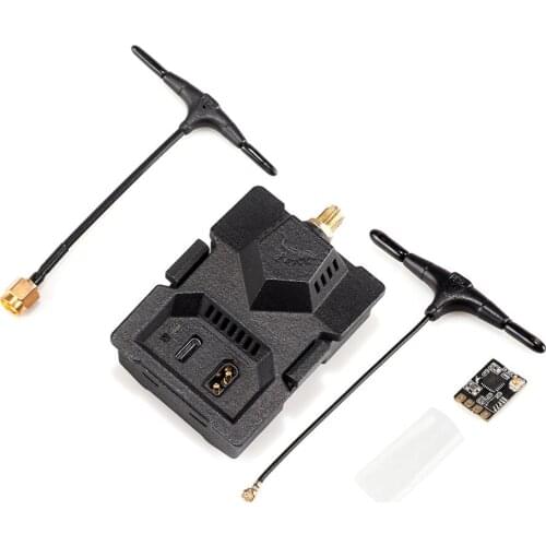 HGLRC Hermes ExpressLRS 2.4G Long Range 2400TX Micro TX Module 2400RX Nano Receiver for RC FPV OpenTX Radio Transmitters