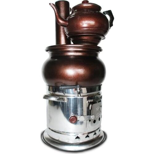 Sobapark Copper Looking Urn Woody Tea Samovar Coal Tea Samovar Woody Urn Coal Urn sobapark