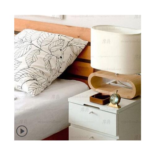 Modern Japan style wood Table Lamp Office Living Room bed room lamp