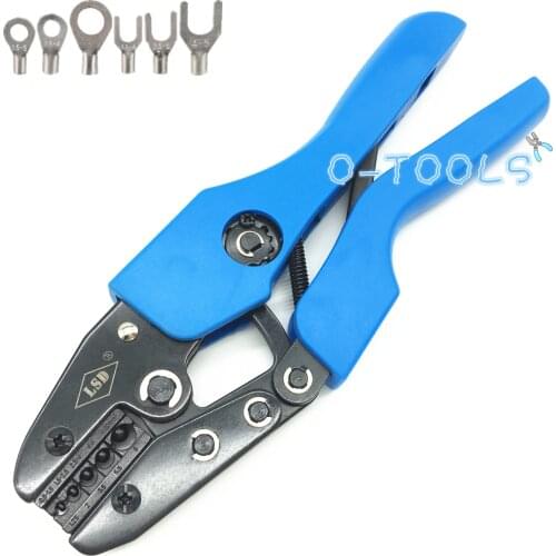 High quality crimping tool AN-0510TD crimping non-insulated terminals cable lugs 0.5-10mm² ratchet crimp tool
