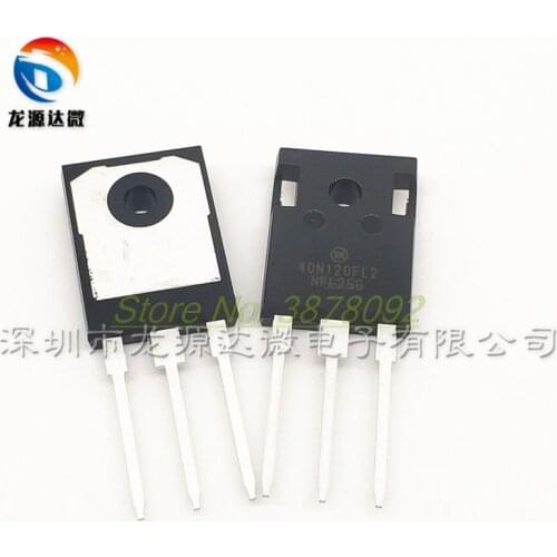 10PCS NGTB40N120FL2WG 40N120 TO-247 electric welding machine 40A1200V single tube 40N120FL2 same as 40N120S New and original