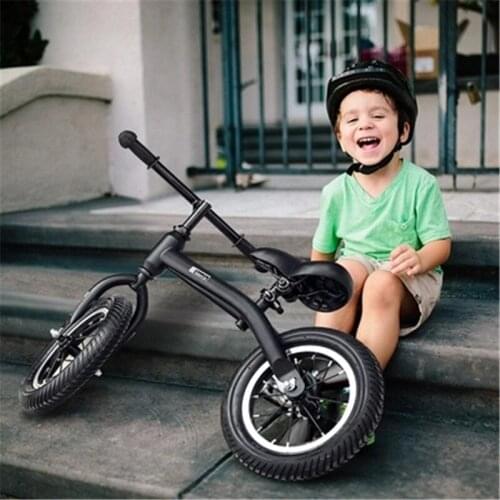 12" Child Kid Balance Bike Scooter Baby Walker Scooter 2-3-6 years old Pedal-Free Kids Driving Bike Luge