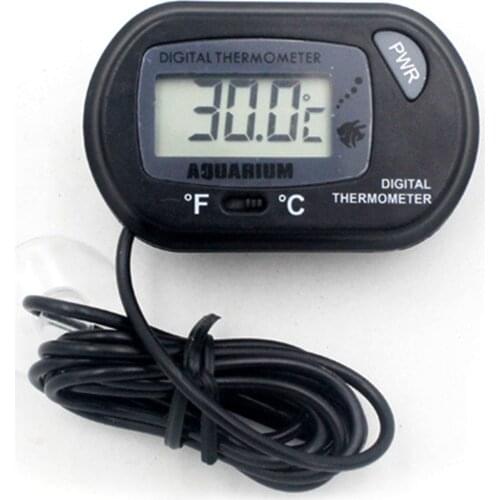 Diving Thermometer Aquarium LCD Digital Thermometer Fish Tank Water Temp Meter Gauge Intelligent Supply