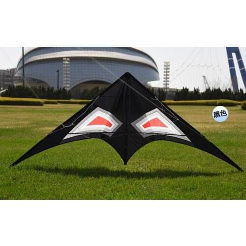 Dual line flying delta kite ripstop nylon Detumbling kite rock outdoor fun & sports power kite handle volante stunt trick kites