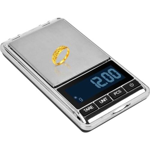 Pocket 500g 0.01g Jewelry Scales Precision Electronic Scale Portable LCD Digital Weighing Scale Mini Balance Kitchen Gram