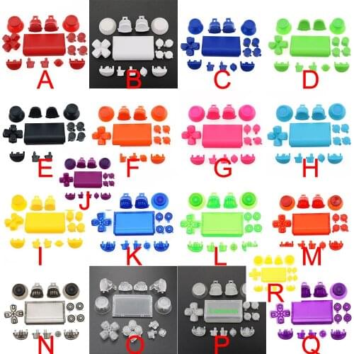 Best price 1set Full L1 R1 L2 R2 Trigger Buttons Thumbstick caps for PS4 Pro controller for PS4 4.0 JDS-040 JDM-040 Controller
