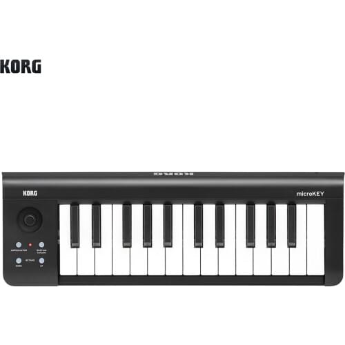 KORG microKEY-25 25-Key Compact USB MIDI Keyboard Controller USB Powered Compatible with iPhone iPad Mac Windows Computer
