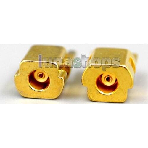 LN006388 G-Seires 1Pair Female Port Earphone DIY Pin Adapter Plug For Sennheiser IE40 Pro Or BA Custom