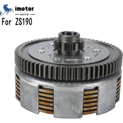 Motorcycle 6 Disc 67 Teeth Complete Manual Clutch Assembly For ZongShen ZS 190cc Z190 W190 1P62YML-2 Engine Dirt Pit Bike Atv