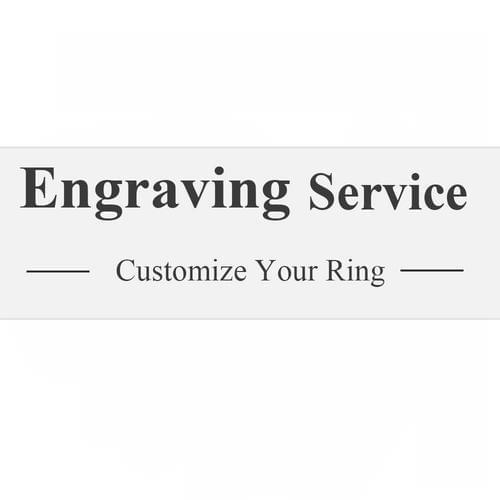 Customize Your Ring Custom Engraving Service fee