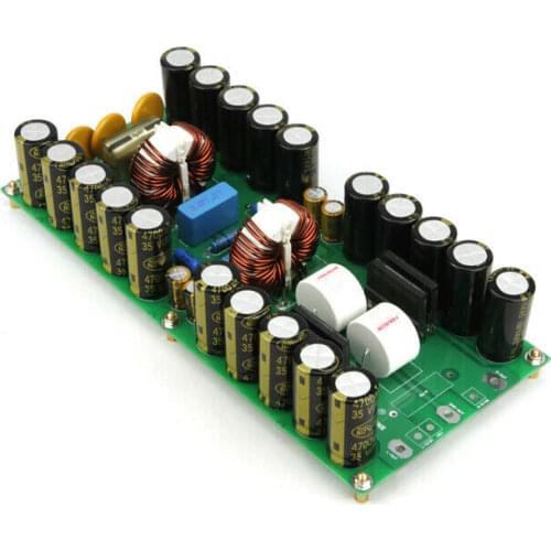 GZLOZONE Assembeld Super AC Power Filter Board High Power Audio EMI 6600W L16-5