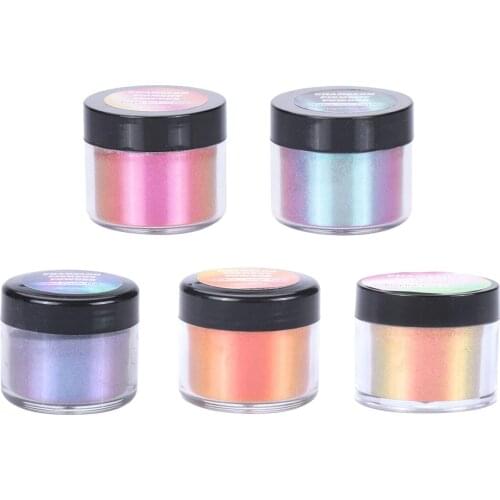 Chameleons Resin Pigment Glitter Discolored Pearlescent Powder DIY Crystal Epoxy Resin Mold Jewelry Making Dye