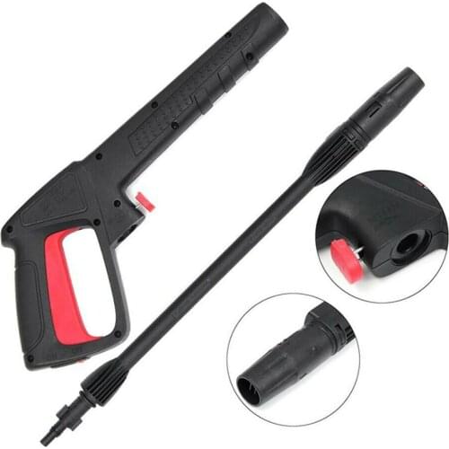 16Mpa Variable High Pressure Washer Water Spray Gun For Bosch AQT Black &Decker Quick Connection Washer Hose
