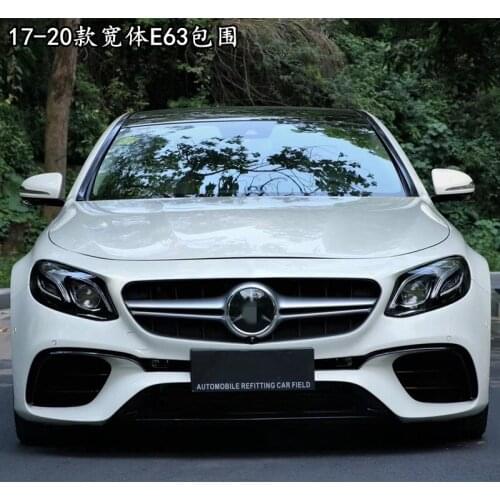 Suitable for E-class Benz W213 E200260300l Refitting E63samg Large Surrounding Front Bar Rear Lip Tail Throat Middle Net