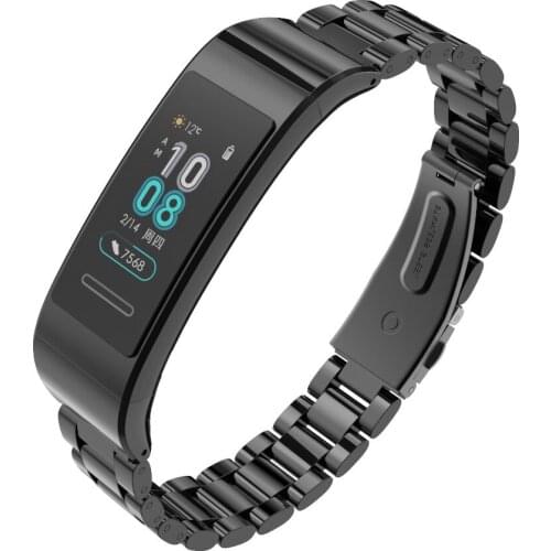 Strap for Huawei Band 4 pro wrist bracelet metal stainless steel correa for Huawei 3 pro wristbands for Huawei band 3 pro