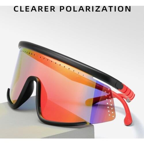 Outdoor Sports Glasses Shading Decoration UV Protection Traveling Riding Big Frame Windshield Polarized Sunglasses Ski Goggles