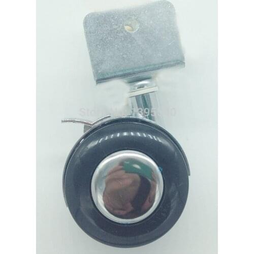 2'' Universal Durable Alloy Swivel Castor Wheels Furniture Splint Rolling With Brake Caster Home Office Computer Chair Castors