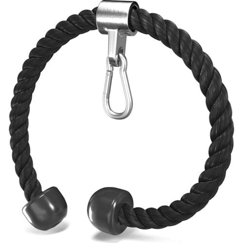 Tricep Rope Push Pull Down Cord For Bodybuilding Exercise Gym Workout For Home And Gym Use Fitness Exercise Body Equipment