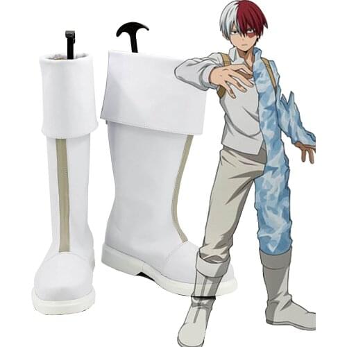Shoto Todoroki Cosplay Boots My Hero Academia Cosplay Shoes Boku no Hero Academia Cosplay Custom Made