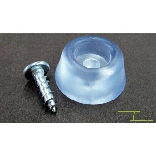 100pieces /lot27mm diameter large furniture glue stepping nail cloth art sofa mat wear non slip with screws M5*15