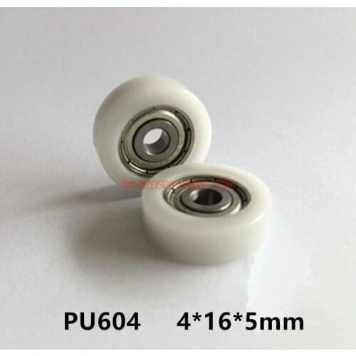 2019 Limited Real Miniature Bearing 604 Package Plastic Pom 4*16*5 Nylon Roller Small Pulley Diy Design Door And Window