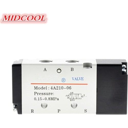 5/2Way 5/3 Way 4A200 Series 4A210-06 4A220-06 Pneumatic Air Valve