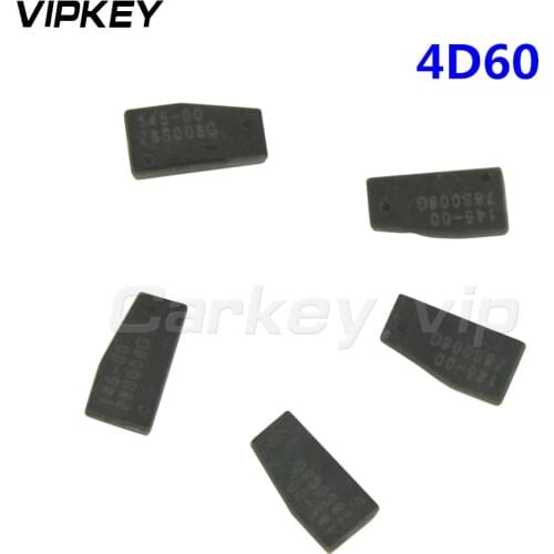 5 pcs Transponder Key remote key chip blank for Ford 4D60 chip transponder virgin carbon remtekey