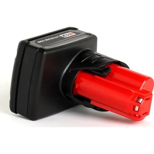 12V 3000mAh power tool battery For Milwaukee 48-11-2401,48-11-2402,C12 B,C12 BX,M12