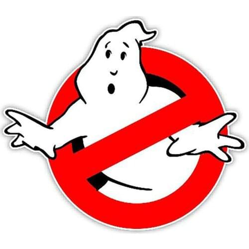 Car Stickers Decor Motorcycle Decals Ghostbusters Vinyl Decorative Accessories Waterproof PVC,13cmx11cm