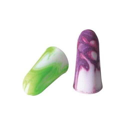 10PC Sleep Noise Prevention Earplugs Health Noise Reduction Travel Colorful Soft Foam Ear Plugs For Travel Sleeping Random Color