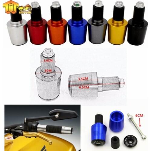 CK CATTLE KING Motorcycle Handle Bar End 7/8" 22 mm Cover For YAMAHA YZF R1 R6 R3 R25 R15 MT-07 MT-09 MT-03 MT-01 FZ1 FZ6 FZ8