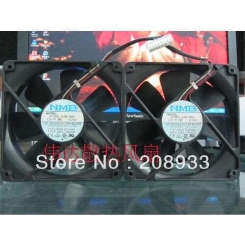 For NMB 12025 DC 12V 0.74A 4710NL-04W-B59