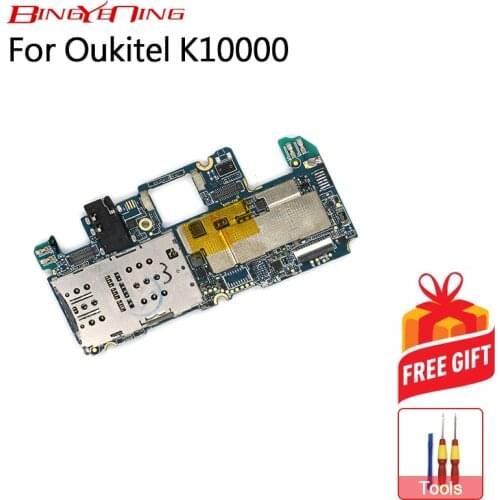 BingYeNing New Original For Oukitel K10000 mainboard 2G+16G ROM Motherboard flex cable board.MT6735 Octa Core Phone