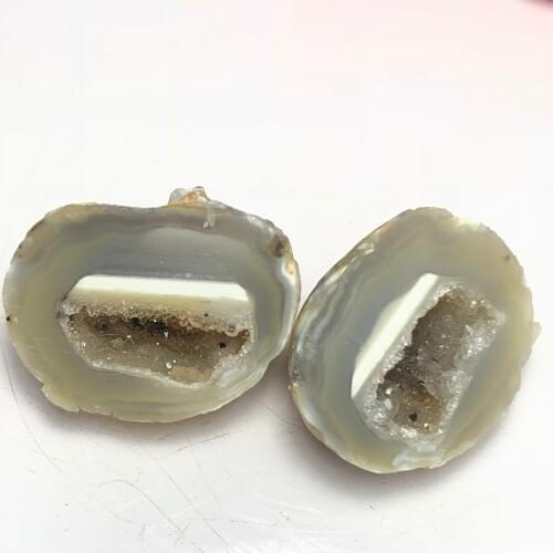 Natural agate crystal cluster mineral reiki heals jewelry gifts