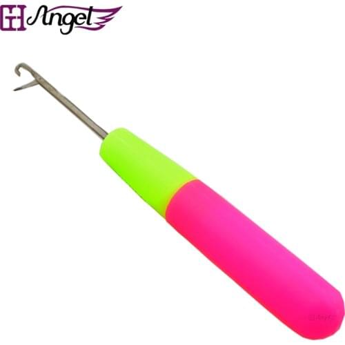 Wholesale 120pcs 15cm Big Latch Needle Hook Crochet Needle for Dreadlocks Braids Attaching Hair Extension Wig DIY Making Tools