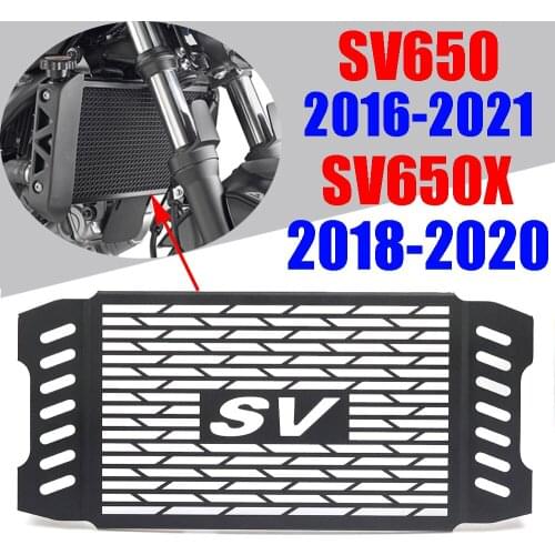 Motorcycle Radiator Grille Guard Grill Protection Cover Protector For Suzuki SV650 SV 650 2016-2018 2019 2020 2021 Accessories