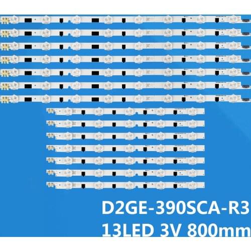 14pcs LED strip 2013SVS39F D2GE-390SCA-R3 D2GE-390SCB-R3 For Samsung UE39F5000 UE39F5500 UE39F5370 UA39F5008AR UA39F5088AR