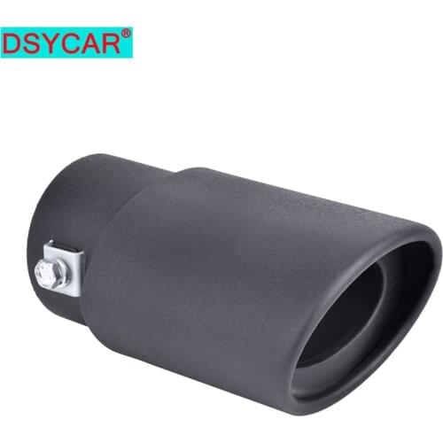 DSYCAR Universal Stainless Steel Car Exhaust Pipe Muffler covers styling For Jeep Bmw Fiat Ford Mercedes Skoda peugeot Chevrolet