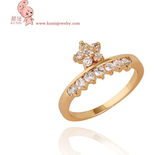 Ring ant Jewelry Rose Austrian Crystal Rings For Women Valentines Gift