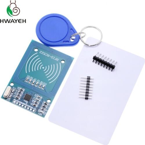 10PCS MFRC-522 RC522 RFID module RC522 Kits S50 13.56 Mhz 6cm With Tags SPI Write & Read For Arduino uno 2560