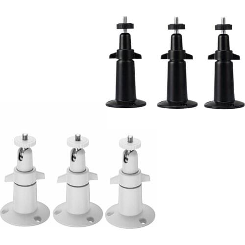 3pcs Metal Security Wall Indoor Outdoor Adjustable Mount Wall/Ceiling Security Bracket for Arlo or Arlo Pro Camera Cam