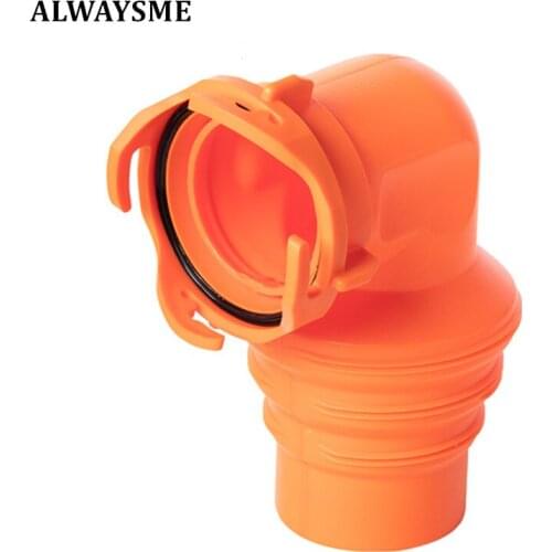ALWAYSME 3 Inches 90° RV Bayonet Elbow Fitting With 4-in-1 Adapter For RV 3" 3.5" Sewer Hose