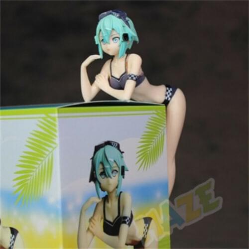 Anime Sword Art Online Asada Shino PVC Figure Model Toy Noodle Stopper New No Box